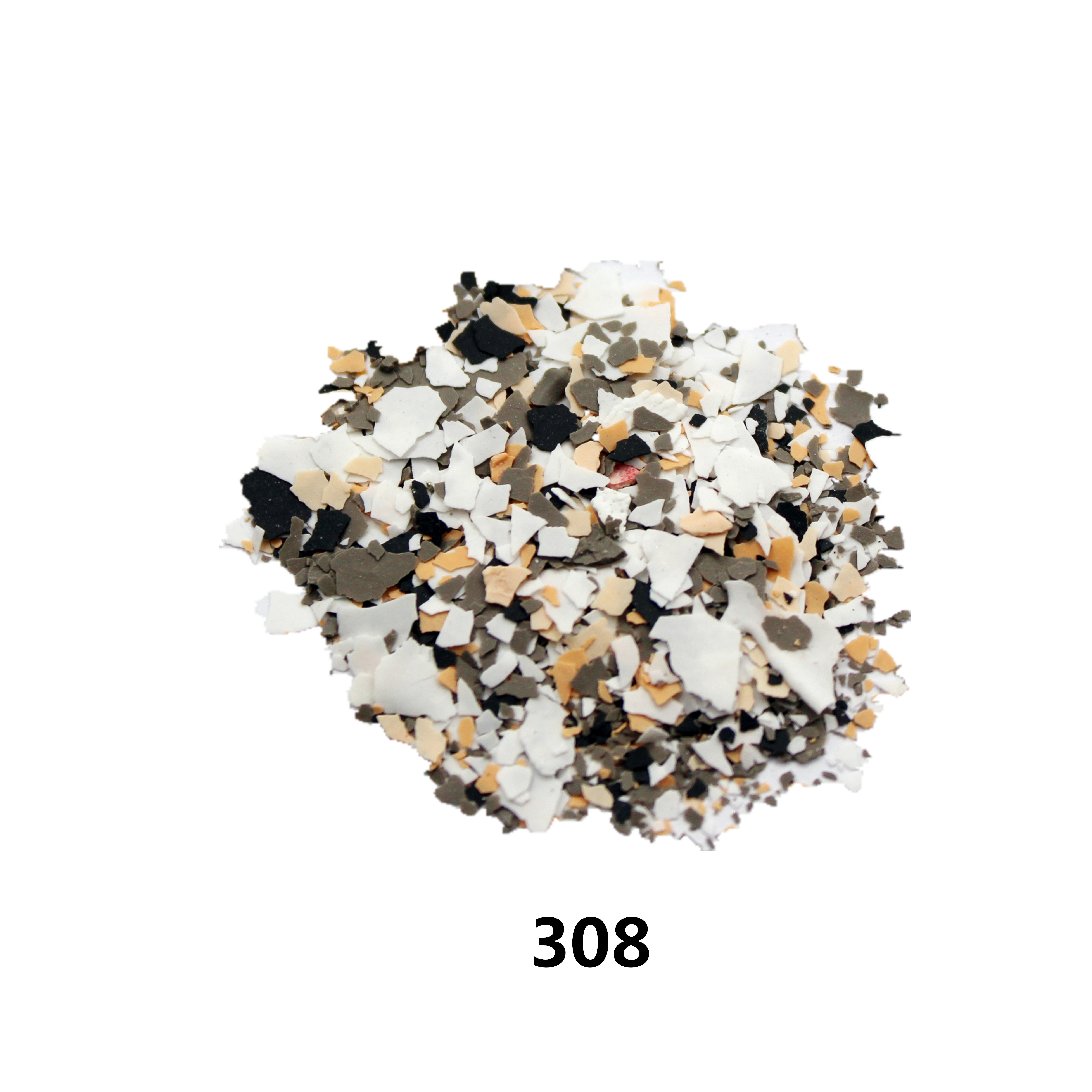 blend color hard composite flake